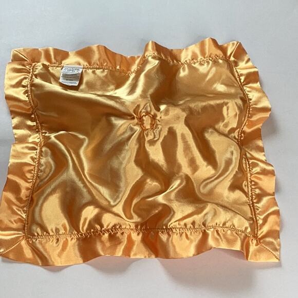 Nurture Plush Giraffe Security Blanket Satiny Velvety Cuddle Blankie Lovey Toy - Picture 4 of 10